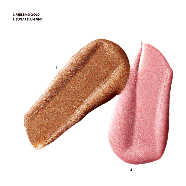 Molten Metal - Surreal Shine Mini Highlighter Duo, set de dos iluminadores líquidos para rostro y labios