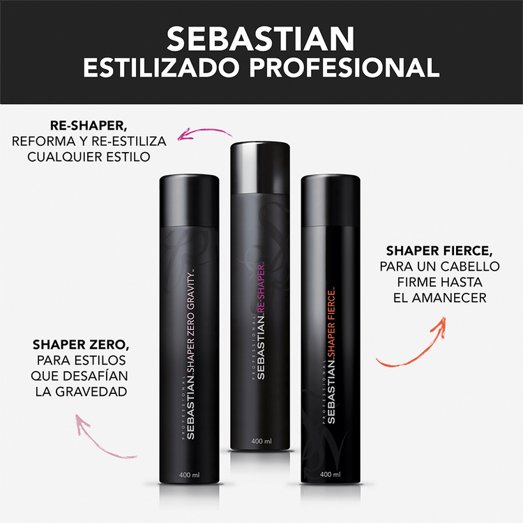 Shaper Fierce - Spray fijador, fijación ultra firme