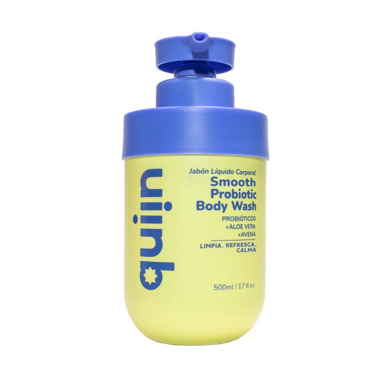 Smooth Probiotic Body Wash 500 ML - Jabón de ducha corporal, con aloe y avena