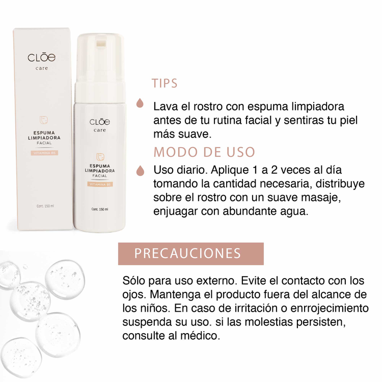 Limpza Espuma limpiadora para todo tipo de piel
