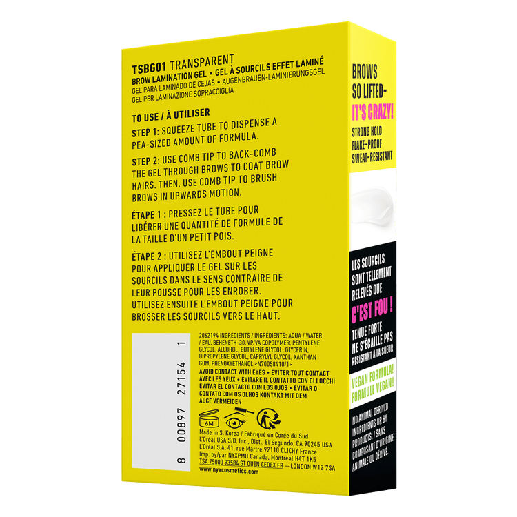 The Super Brow Glue Delineador de cejas ultra fijante