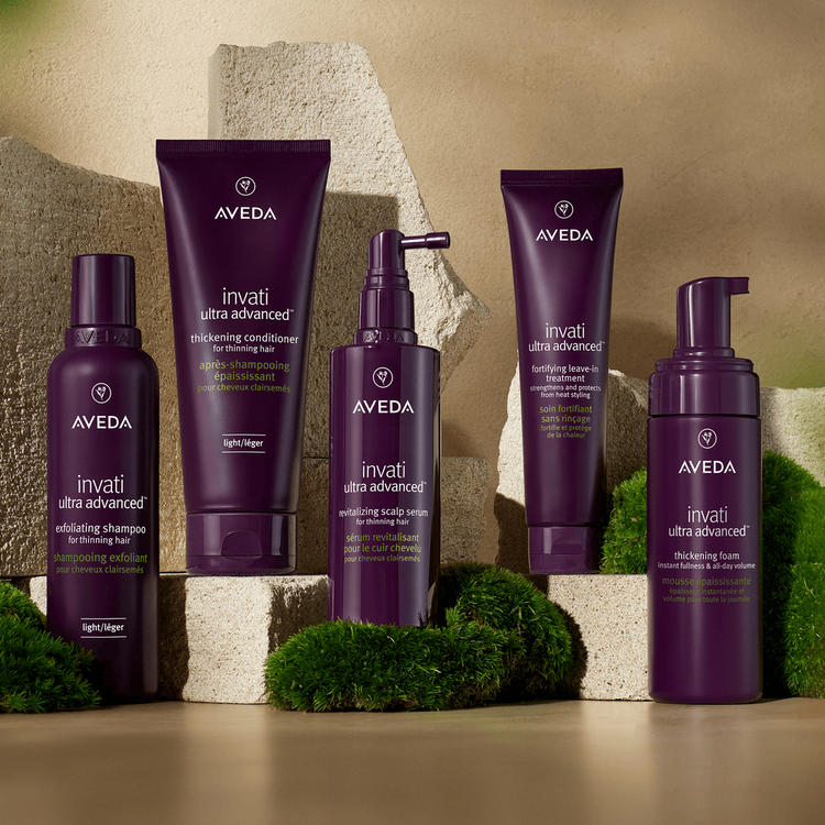 Invati Ultra Espuma evita la caida del cabello y engrosa la fibra capilar