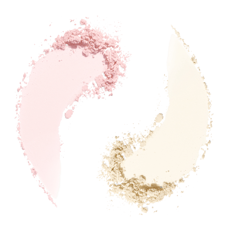 Totally Set Mini Brighten & Set Dúo de polvos iluminadores y fijadores acabado natural