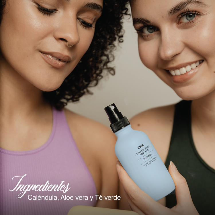 Screen Mist - Fijador de Maquillaje SPF +25 Fijador con SPF SPF +40