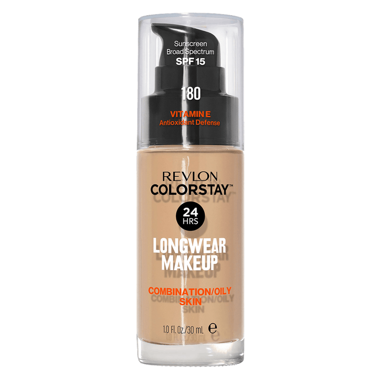 ColorStay - Maquillaje líquido, resistente al calor y sudor