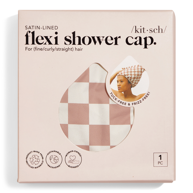 Satin Lined - Gorro de baño satinado, ayuda a reducir el frizz