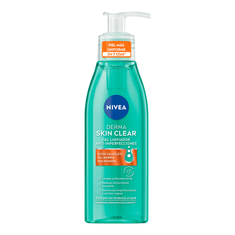 Derma Skin Gel Limpiador Facial gel limpiador antiimperfecciones