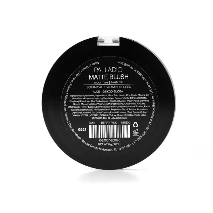 Matte Blush - Rubor mate, acabado suave y uniforme