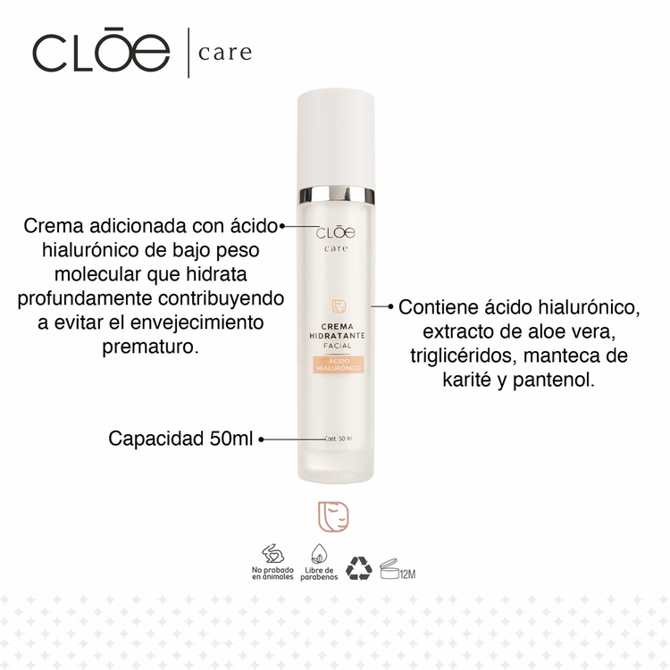 Refil crema hidratante facial, para todo tipo de piel