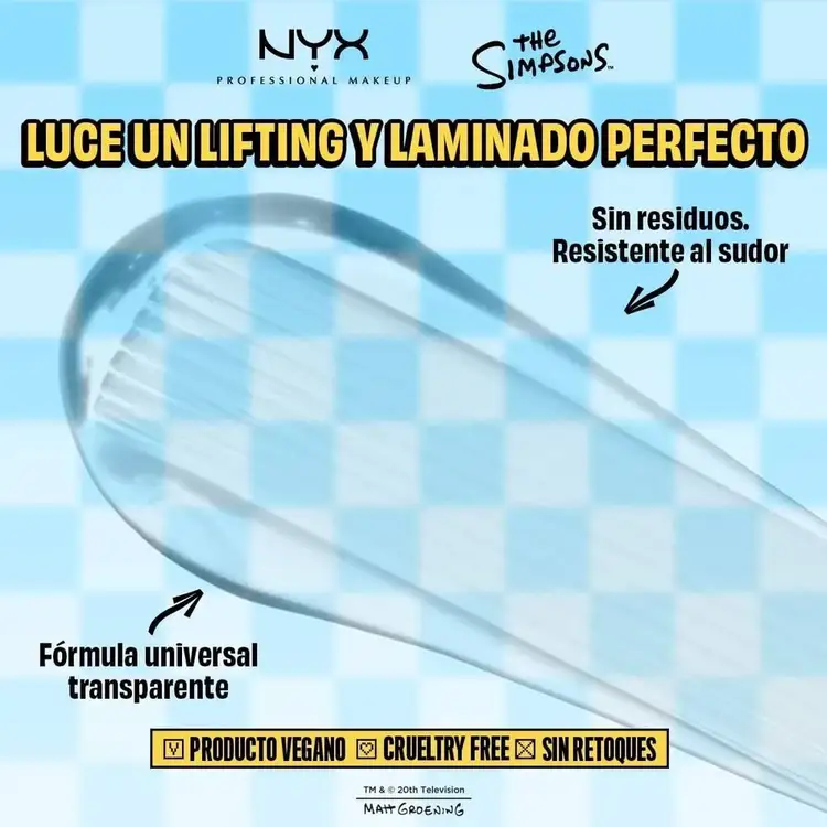 Simpsons Mega Glu - Primer, Fijación extrema para tu maquillaje