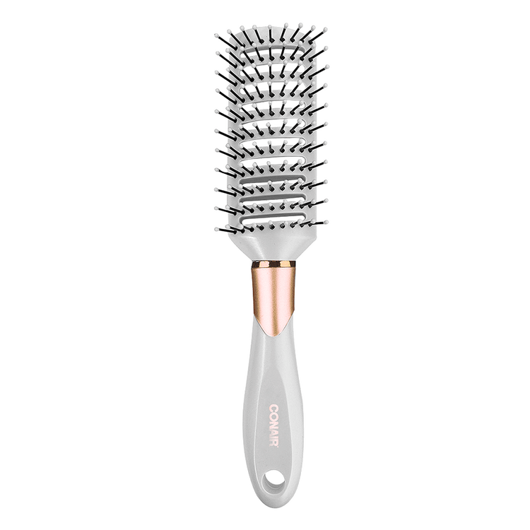 Velvet Touch - Cepillo todo uso color blanco con dorado