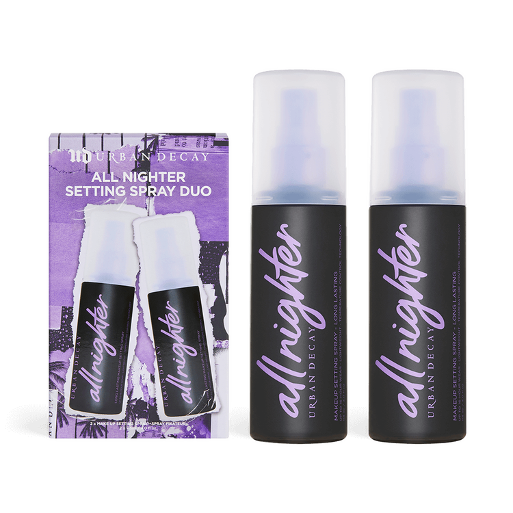 All Nighter Setting Spray Duo - Set con 2 Setting Sprays All Nighter Original, fijadores de maquillaje