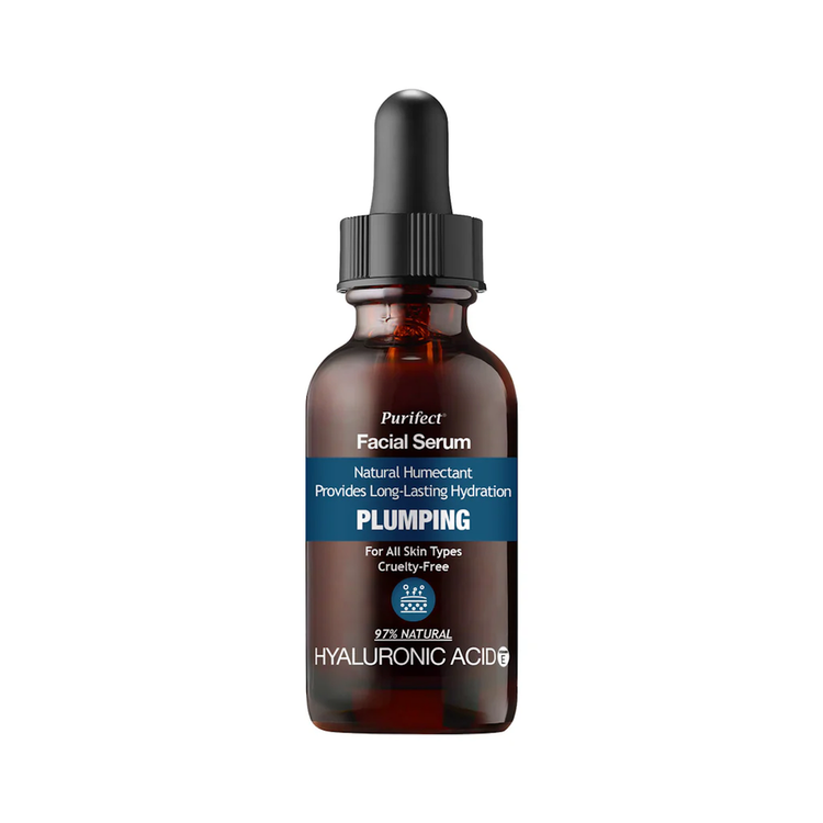 Facial Serum Plumping Hyaluronic Acid + Vit E Serum facial hidrata intensamente y reduce manchas