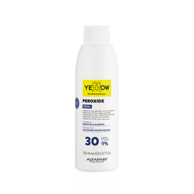 Yellow Color Agua oxigenada peróxido estabilizado con textura cremosa