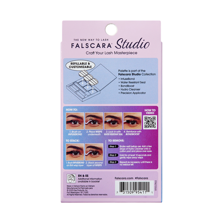 Falscara Refill de extensiones de pestañas duración de hasta 10 días con el uso de Overnighter