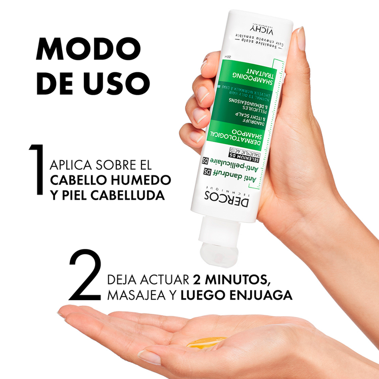 Dercos Shampoo anti caspa seca