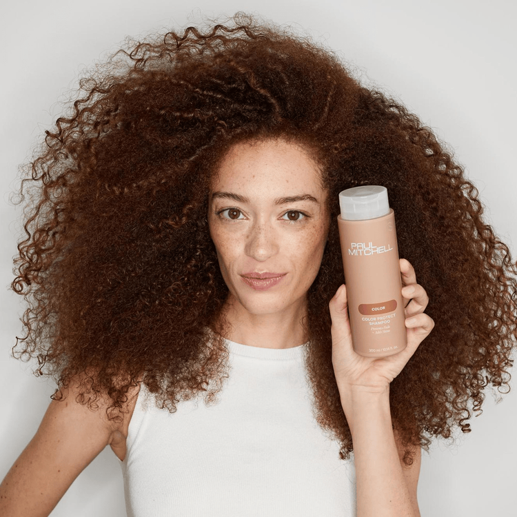 COLOR PROTECT Shampoo tamaño viaje ideal para cabello teñido