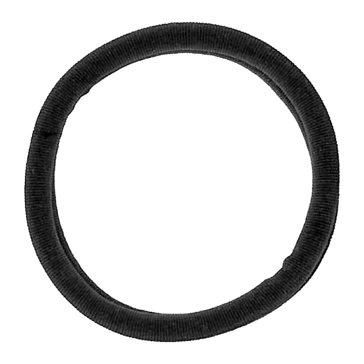 Scunci - Ligas negras cabello grueso