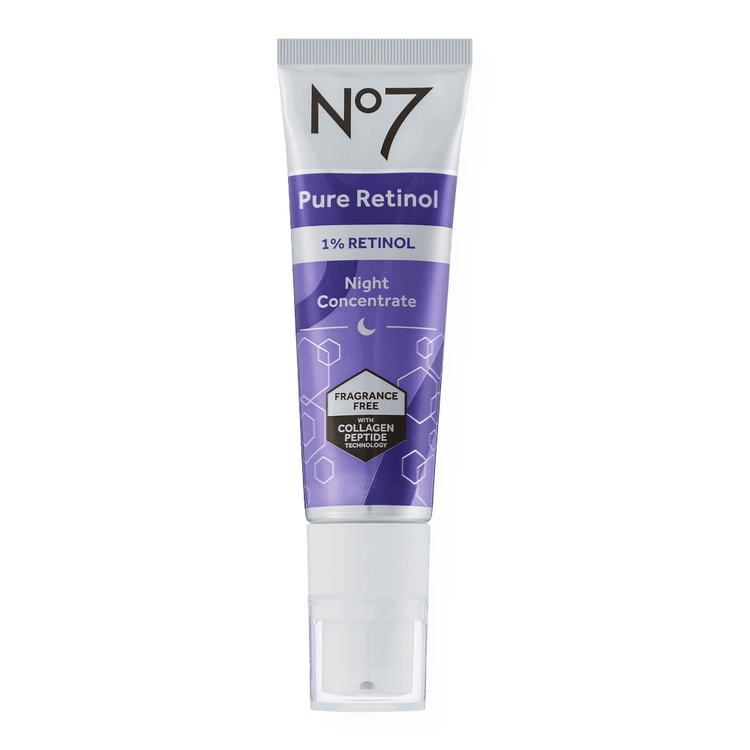 Pure Retinol 1% Retinol Night Concentrate Concentrado nocturno con retinol reduce líneas de expresión