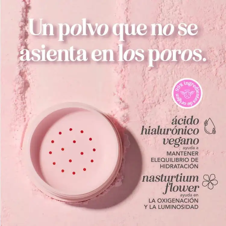More Than A Pretty Polvo tamaño viaje controla el brillo