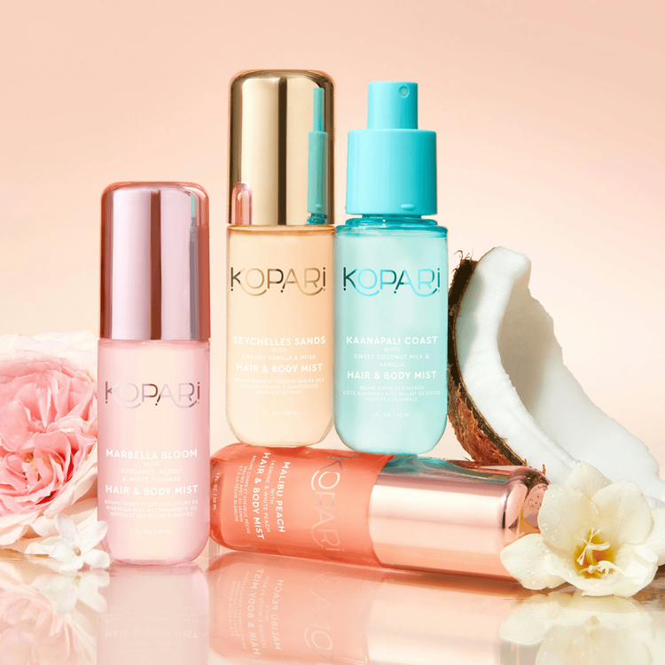 Scents Of Paradise - Kit de brumas, para cabello y cuerpo