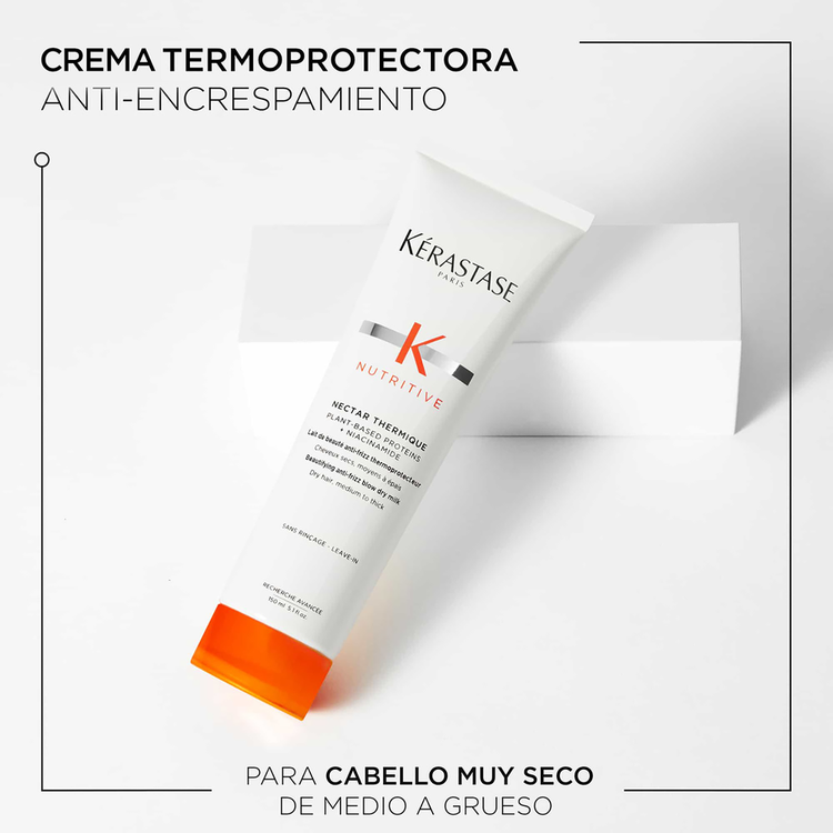 Nutritive - Termoprotector, suavidad y nutrición profunda con protección de calor