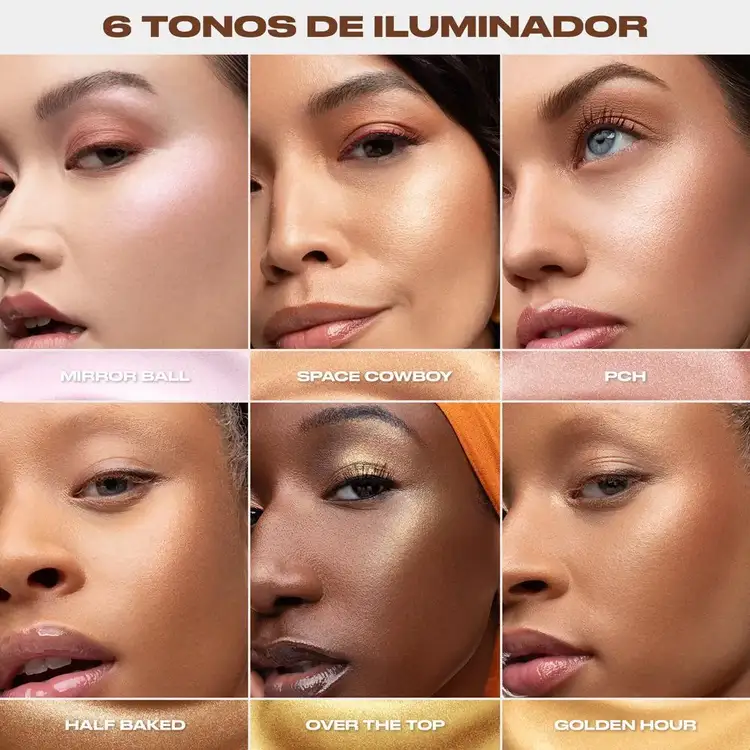 Face Bond Luminizer - Iluminador líquido, a prueba de agua y de larga duración