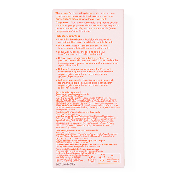 Best In Brow Kit - Kit para cejas, estiliza tus cejas