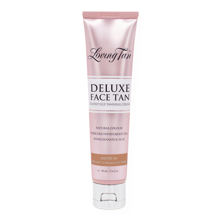 Deluxe Face Tan Bronceador deluxe para el rostro acabado bronceado