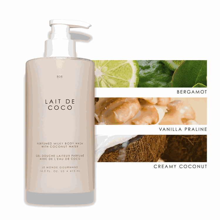 Lait de Coco - Perfumed Milky Body Wash, pasaporte al caos cremoso