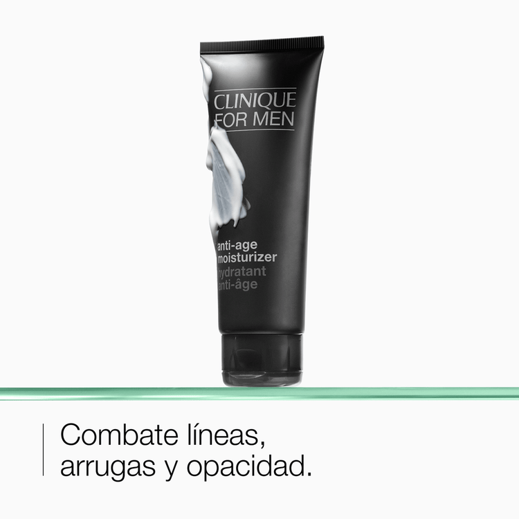 Clinique For Men™ Anti-Age - Crema facial antiedad, combate líneas de expresión, arrugas y opacidad