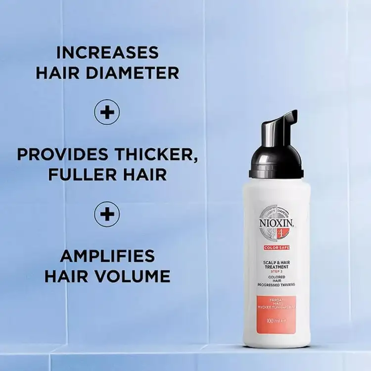 Sistema 4 - Tratamiento, para cabello teñido con adelgazamiento capilar