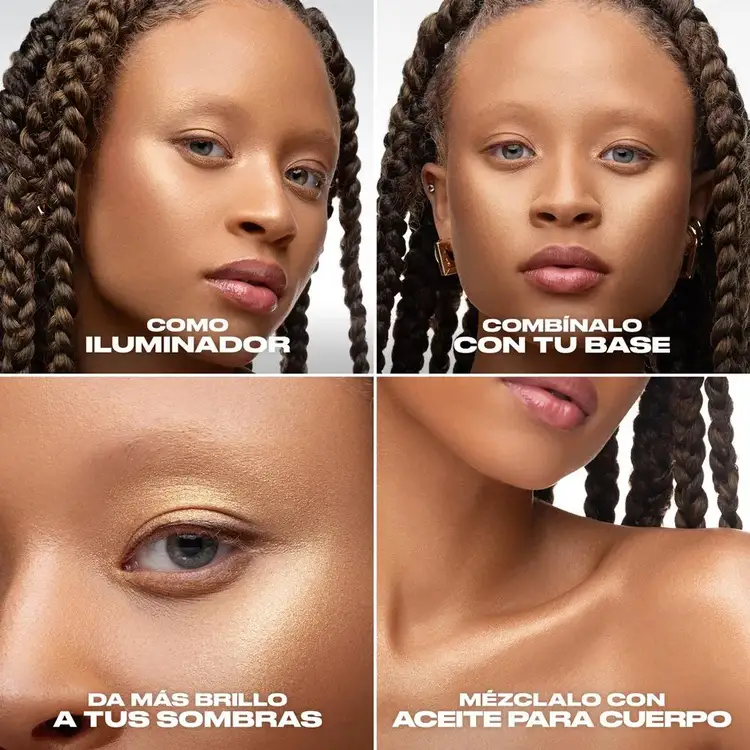 Face Bond Luminizer - Iluminador líquido, a prueba de agua y de larga duración