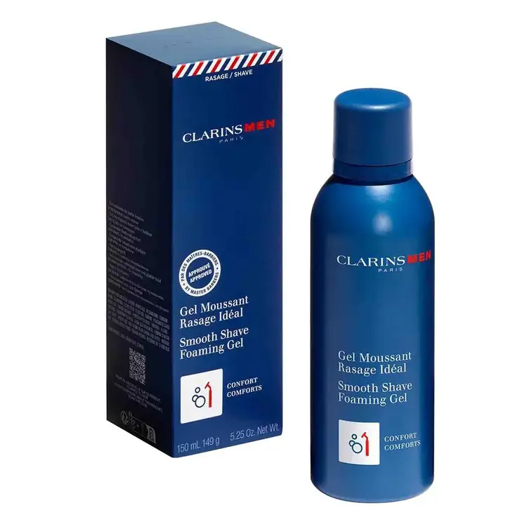 Clarins Men - Gel de afeitado, textura espumosa