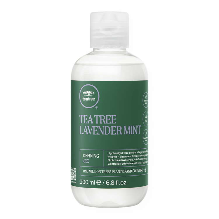Tea Tree Lavender Mint Defining Gel antifrizz combate el frizz