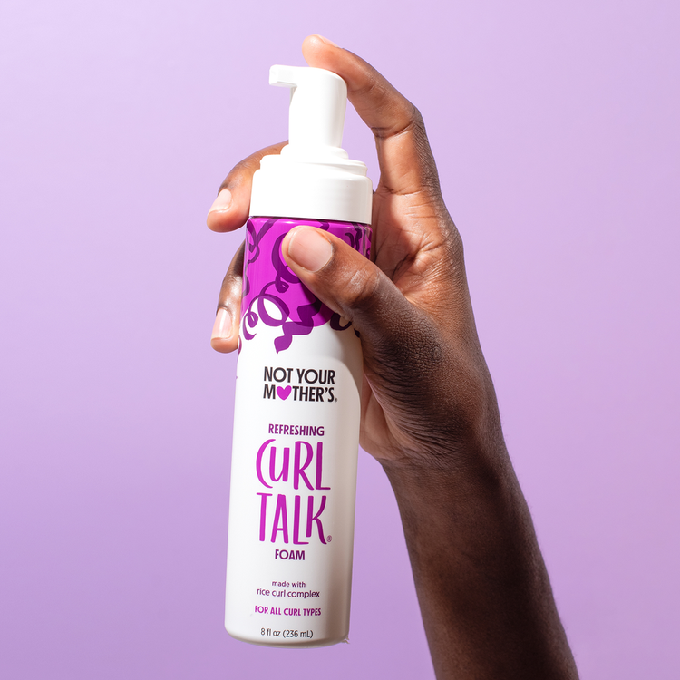 Curl Talk Refreshing Espuma refrescante ideal para rizos
