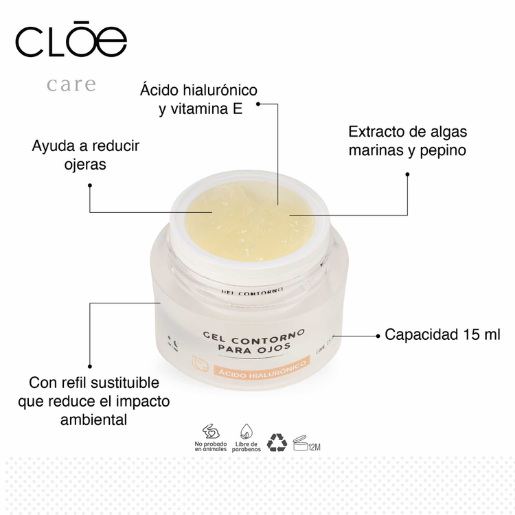 Hidratante Refil gel hidratante para todo tipo de piel