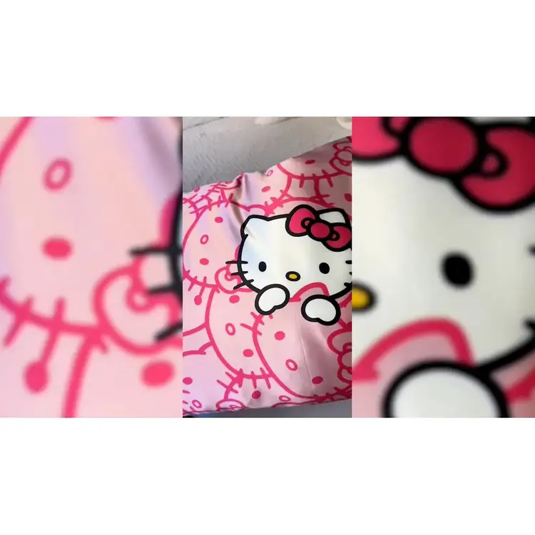 Hello Kitty x Kitsch Standard Pillowcase Funda para almohada ideal para rutina nocturna