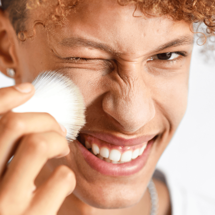 Brocha eco vegana kabuki - Brocha, para aplicación de polvos