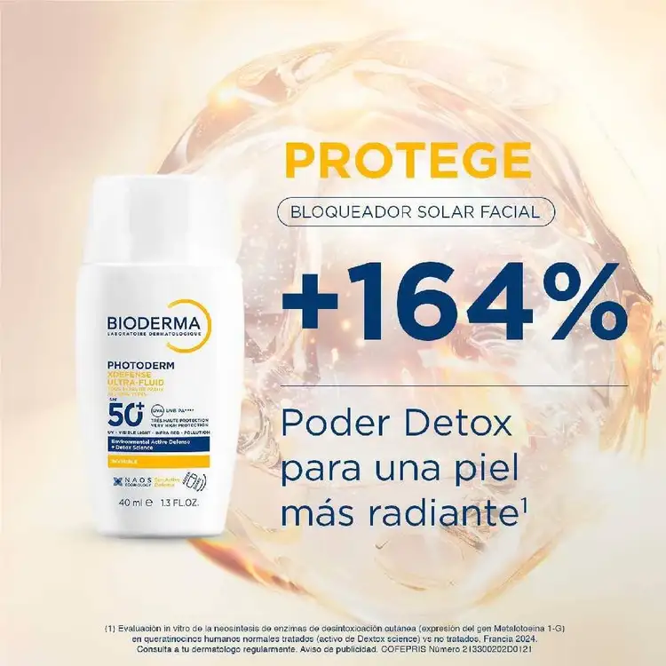 Photoderm Xdefense - Protector Solar Facial Photoderm Neutro + Sensibio Gel moussant, para todo tipo de piel