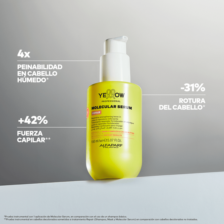 Yellow Hair Care Leave‑in tratamiento fortalecedor