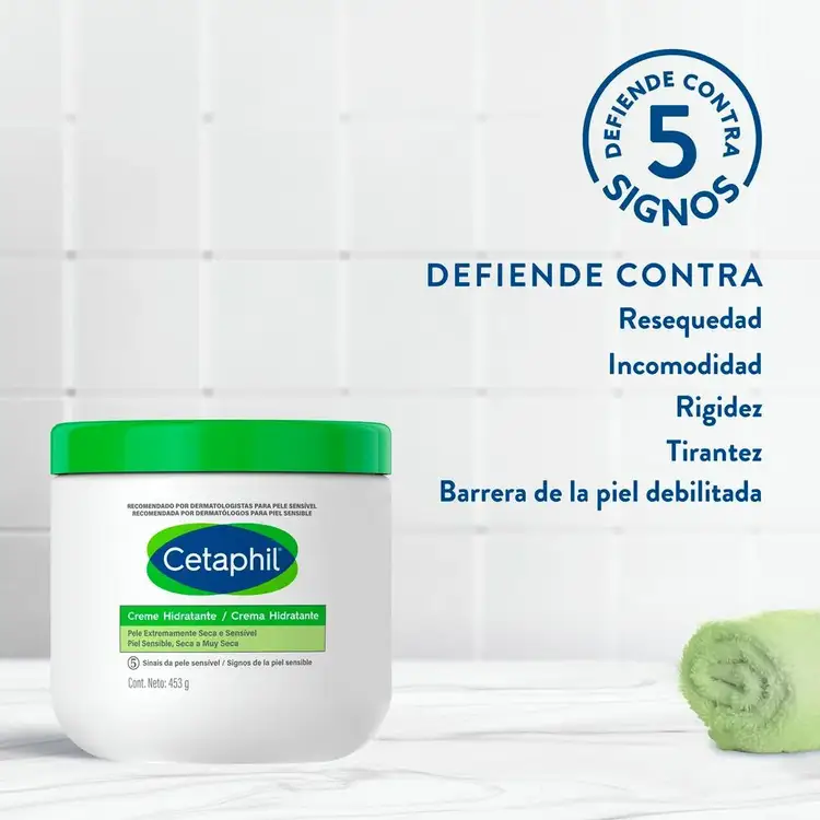 Moisturizing - Crema hidratante, hidratación intensa y duradera