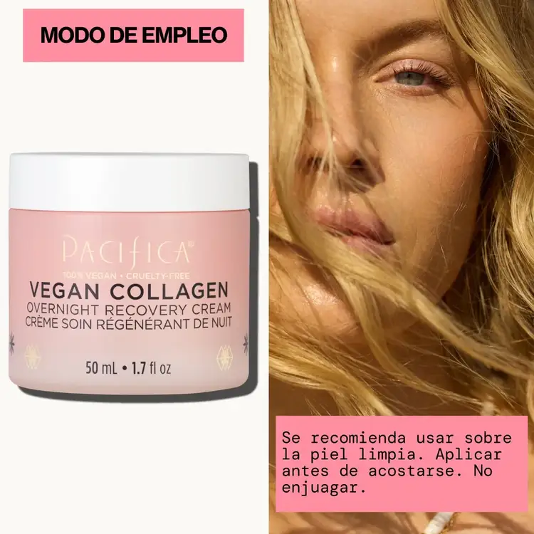 Vegan Collagen Overnight Recovery Crema nocturna reparación nocturna