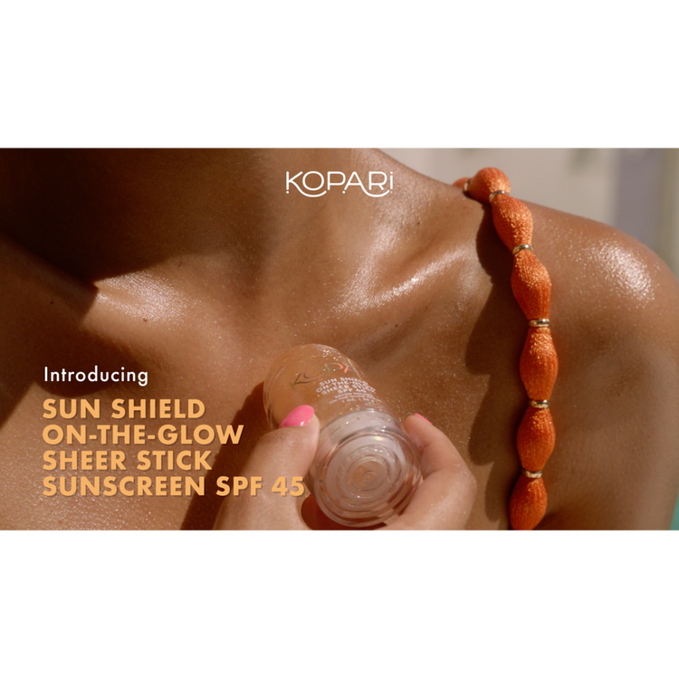 Sun Shield On-The-Glow Sheer Protector solar en barra protección solar