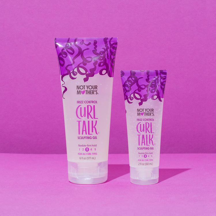 Travel Size Curl Talk Gel para peinar rizos (tamaño viaje) control del frizz y definición de rizos