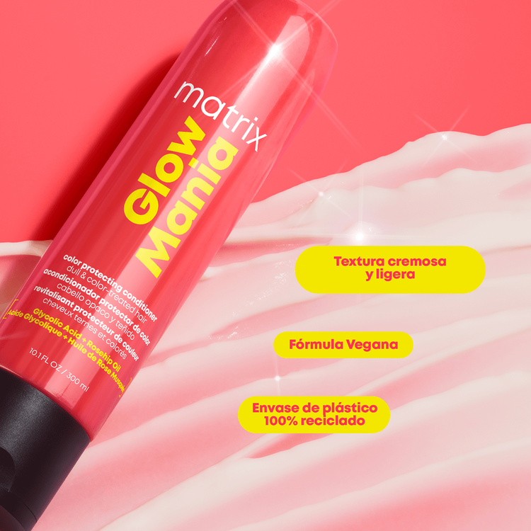 Color Glow Mania - Acondicionador, protege el color y preserva el brillo