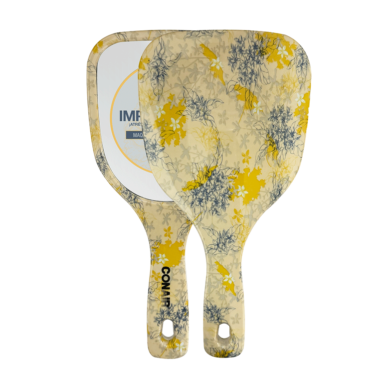 Impressions Conair - Espejo de mano con diseño de flores