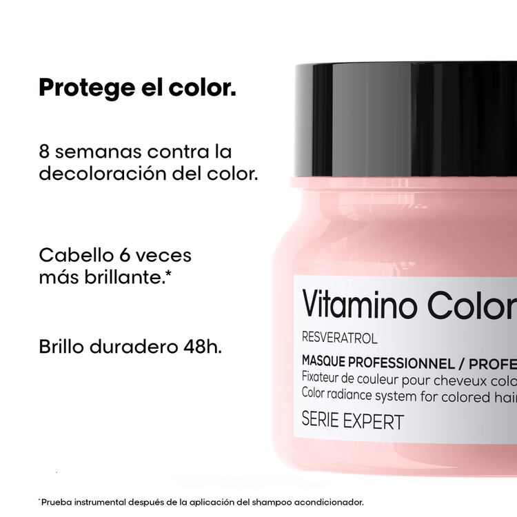 Vitamino Color - Mascarilla, 8 semanas de color intenso