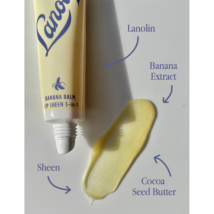 Banana Balm Sheen 3-In-1 Bálsamo labial 3-en-1 acabado brillante