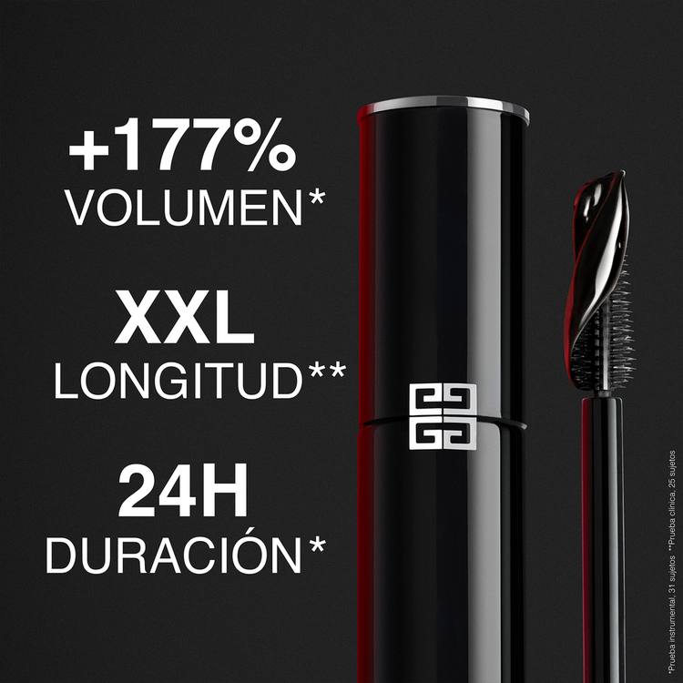 L'Interdit Couture Volume - Máscara de pestañas con 24 horas de duración y cuidado